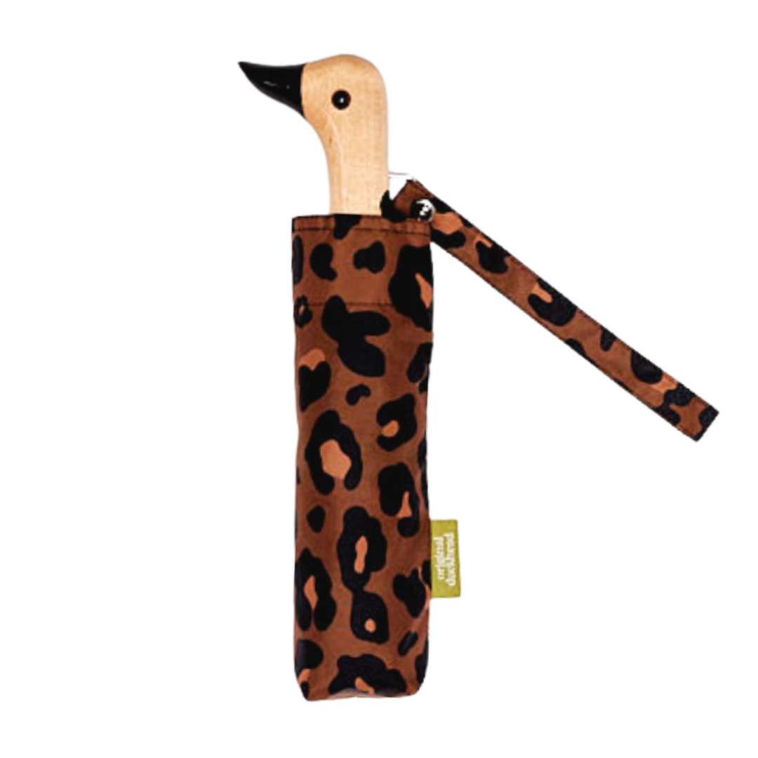 Leopard Print  Duckhead Umbrella