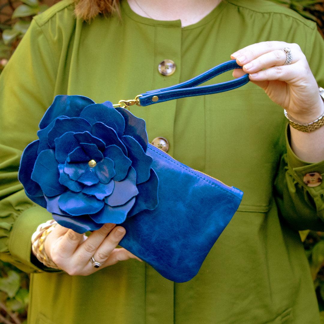 *Bloom Piper Wristlet*