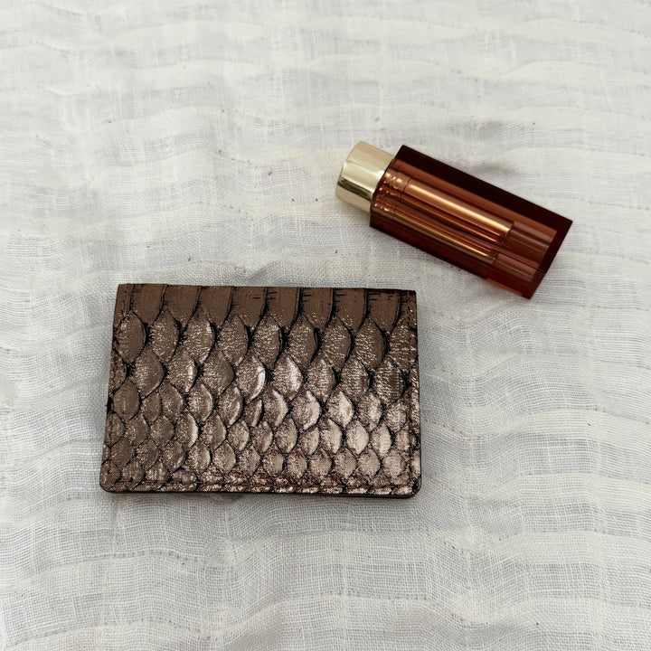 *Python Bi fold Card Case*