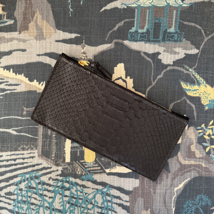 *Python Brooklyn Zip Wallet*