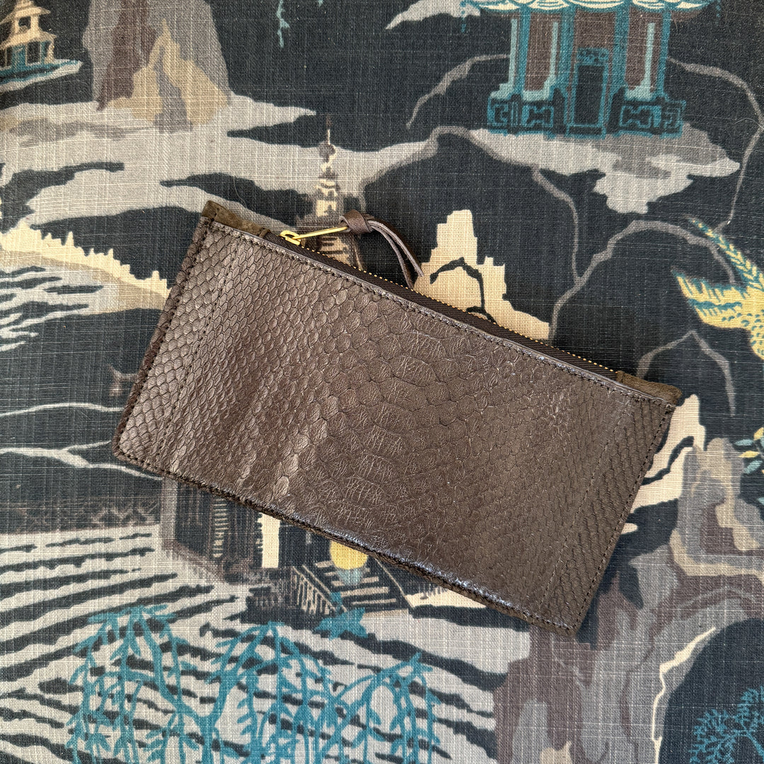 *Python Brooklyn Zip Wallet*