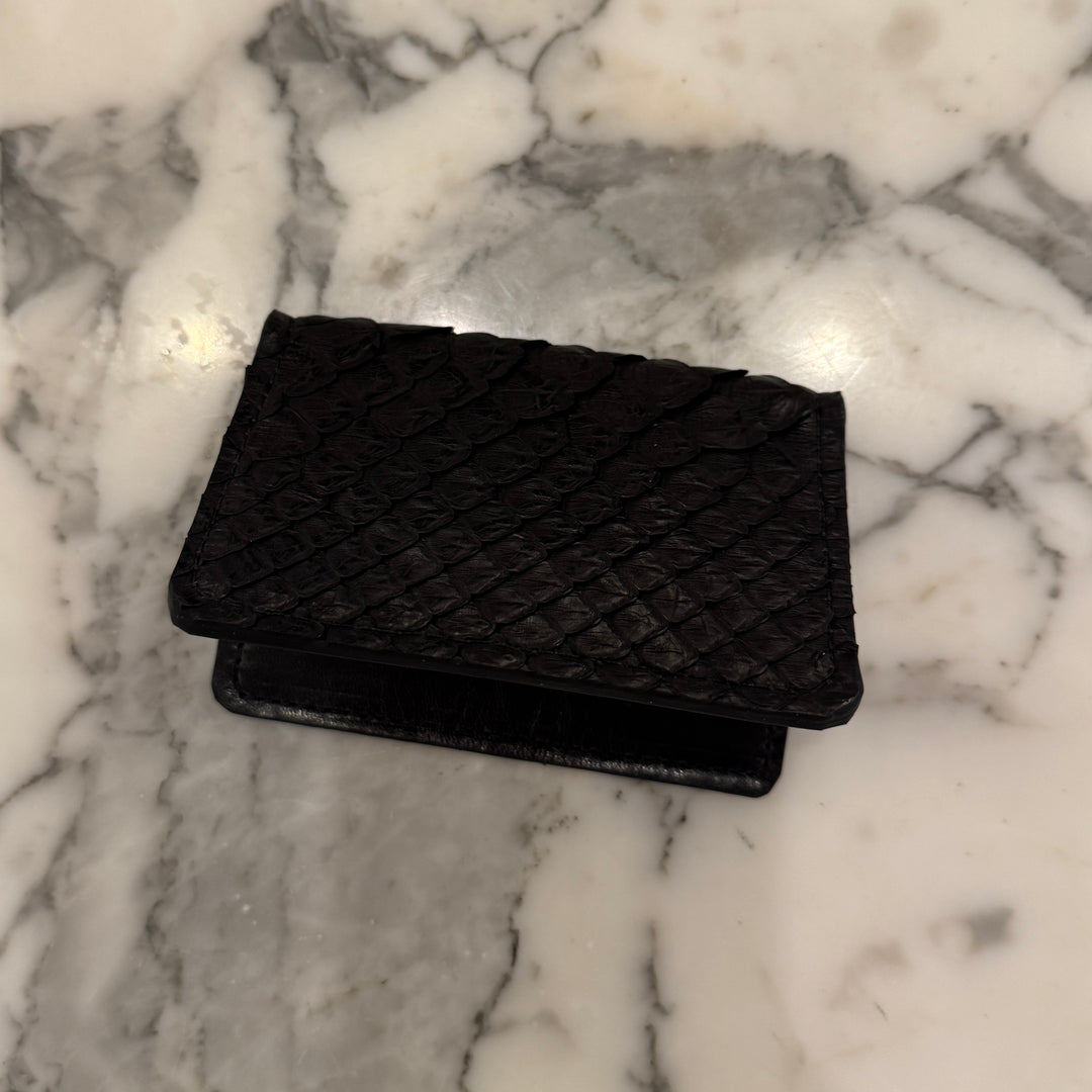 *Python Bi fold Card Case*