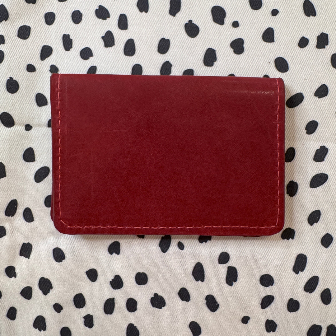 *Bi Fold Card Case*