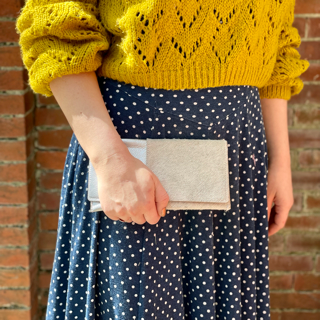 Python Mini Greta Clutch