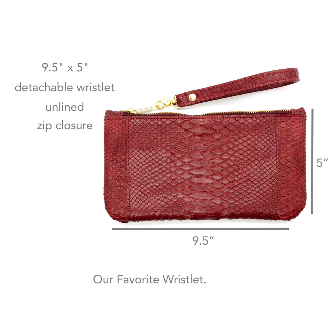 Python Piper Wristlet