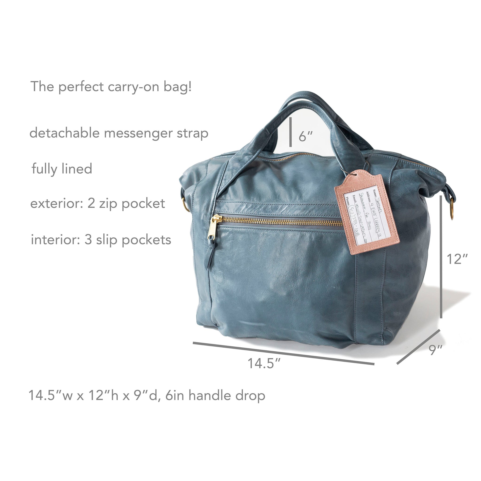 Lauretti Duffle – Satchel.