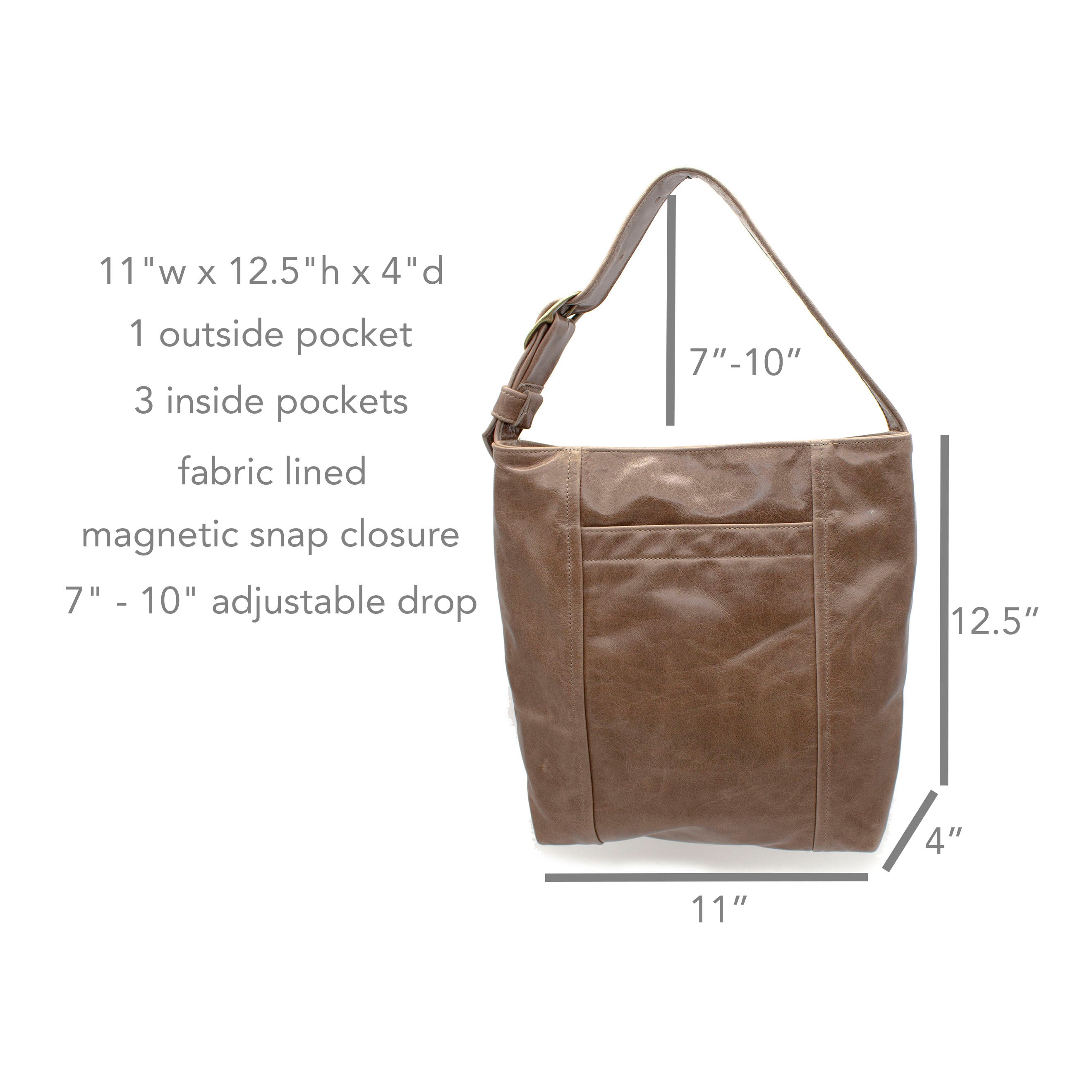 Heidi Bucket Bag Small – Satchel.